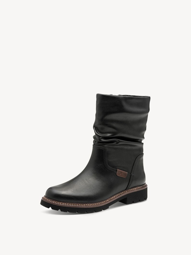 bootie nero 1-25484-45-001 compra tamaris stivaletti online