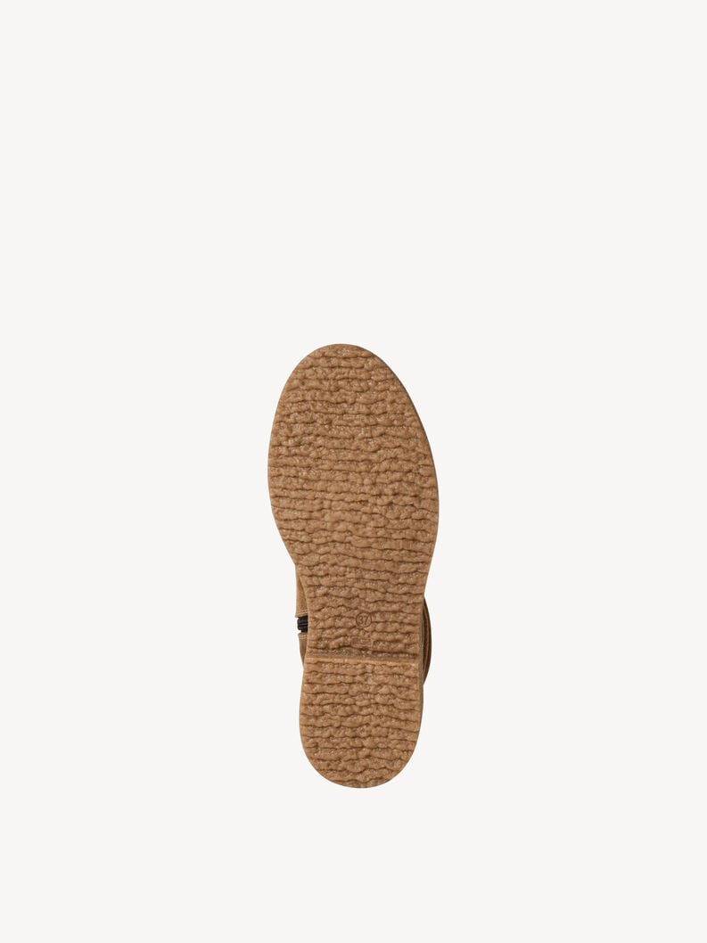 bootie in pelle - marrone 1-25810-45-300 compra tamaris stivaletti online
