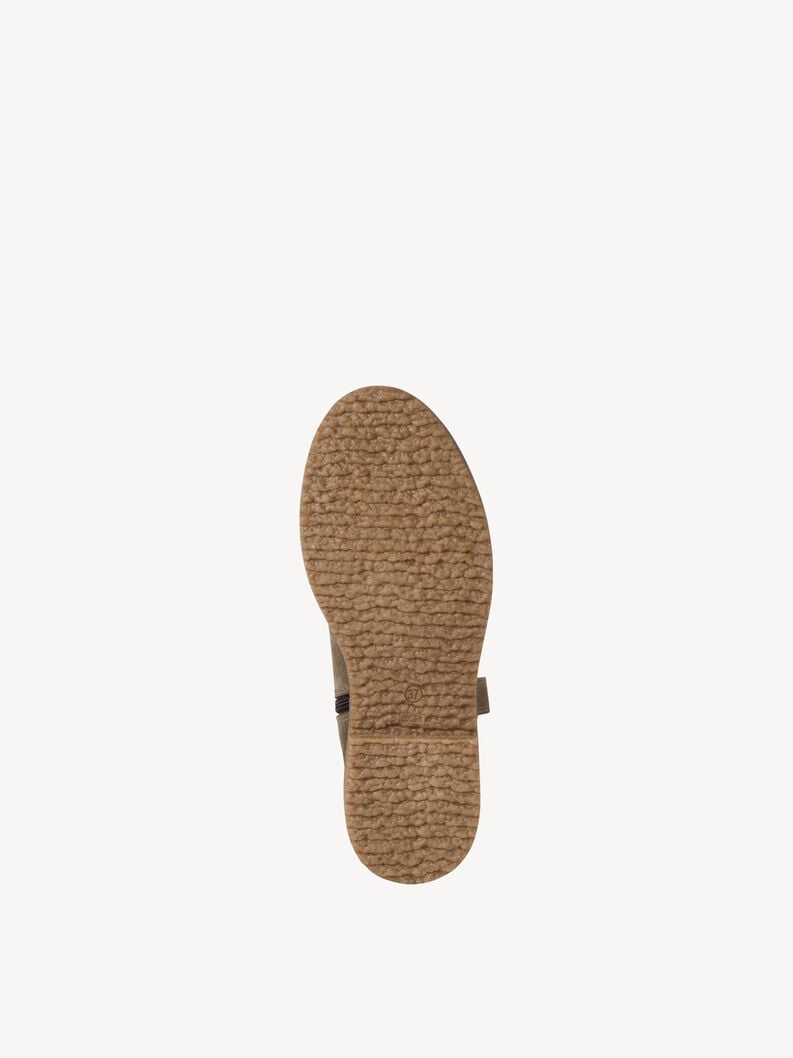bootie in pelle - verde 1-25810-45-771 compra tamaris stivaletti online