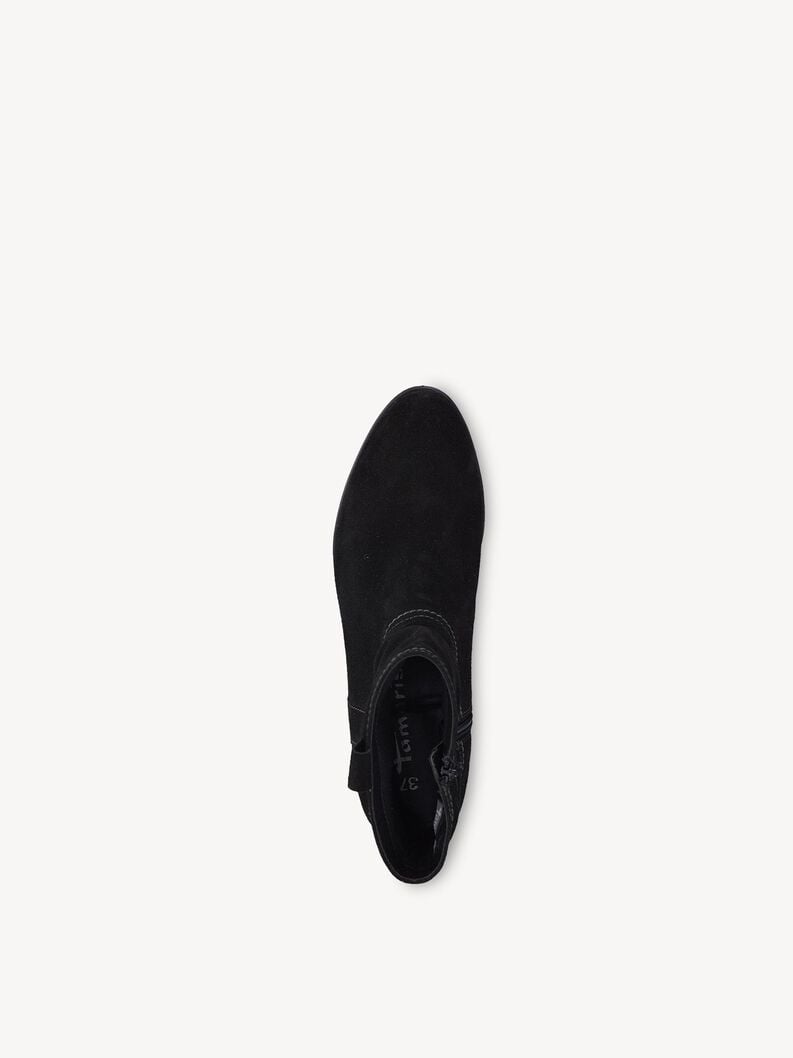 in pelle stivali da cowboy nero 1-25950-41-001 compra tamaris stivaletti online