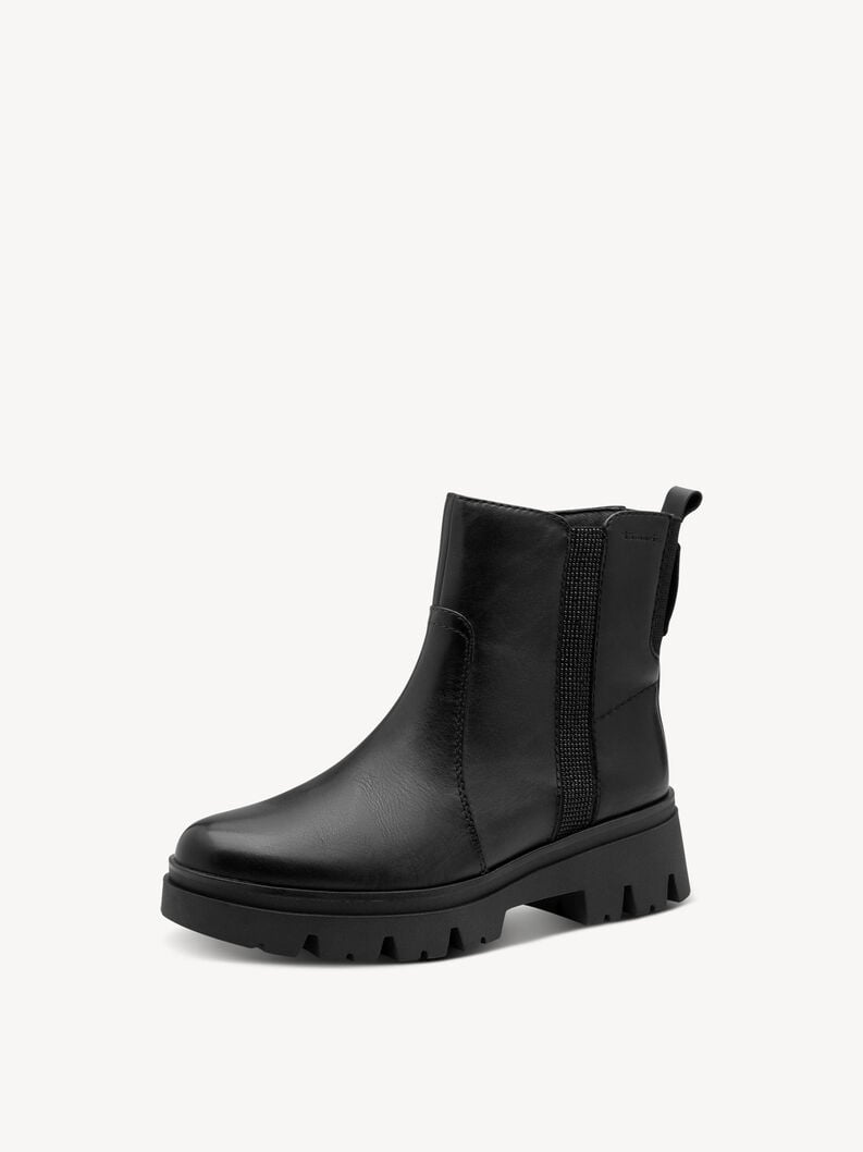 bootie nero 8-85410-45-022 compra tamaris ampia stivaletti online