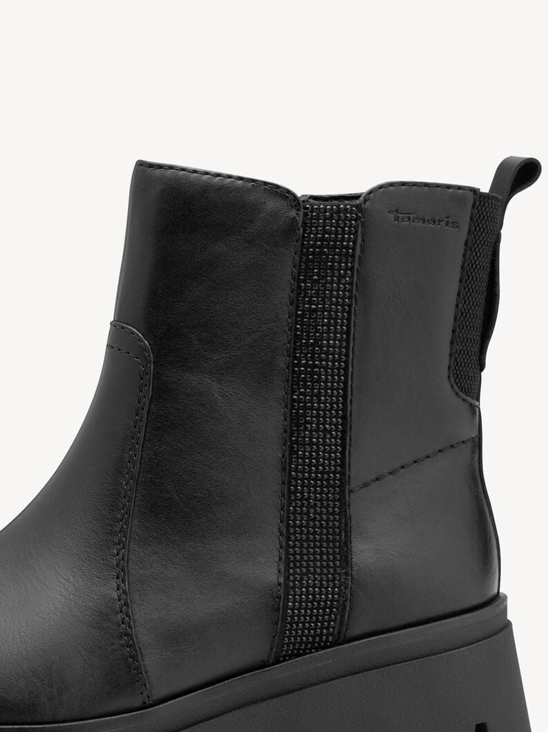 bootie nero 8-85410-45-022 compra tamaris ampia stivaletti online