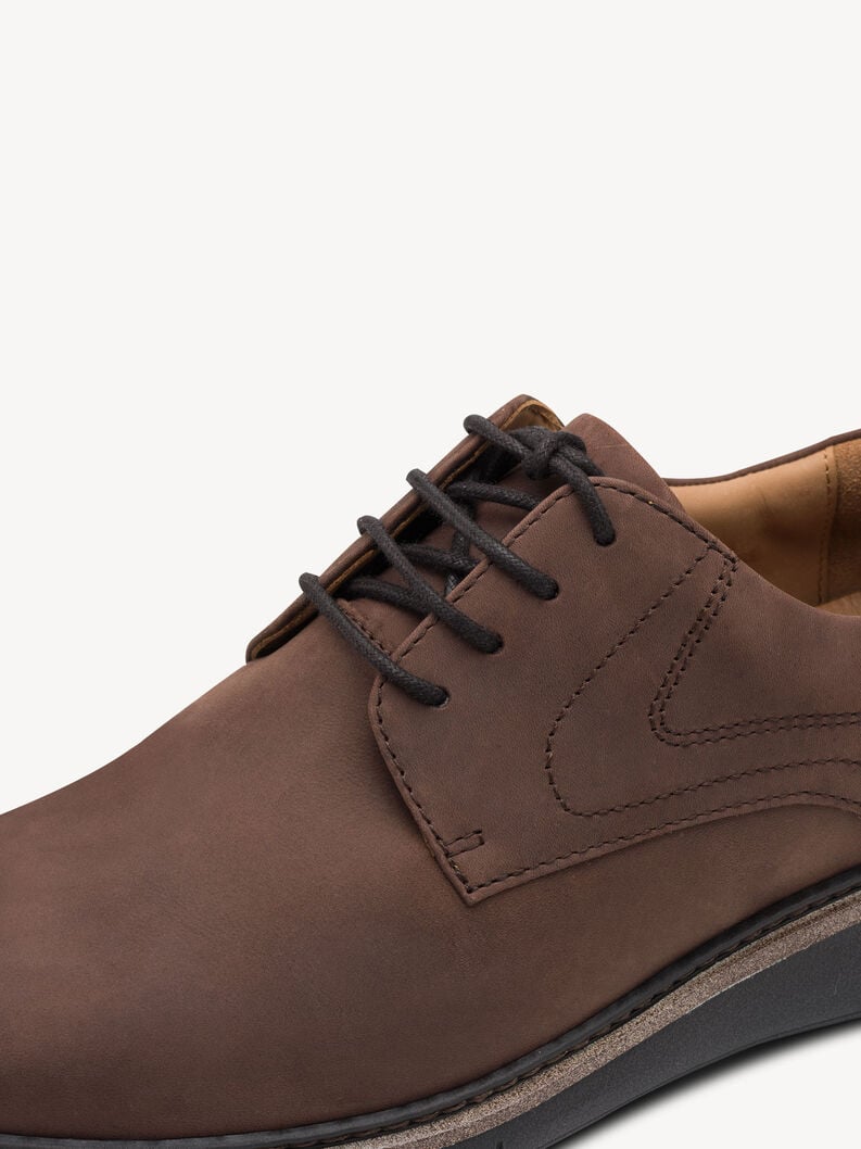 in pelle scarpe basse - marrone 1-13201-42-326 compra tamaris sandali con tacco online