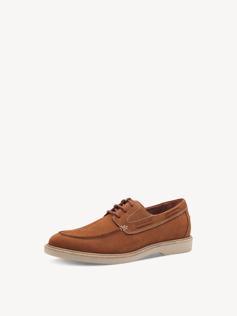 in pelle scarpe basse - marrone 1-13204-44-305 compra tamaris sandali con tacco online