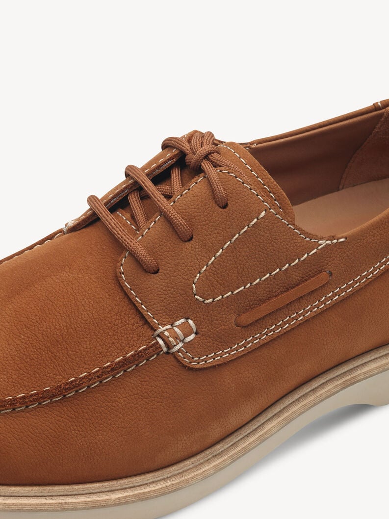 in pelle scarpe basse - marrone 1-13204-44-305 compra tamaris sandali con tacco online