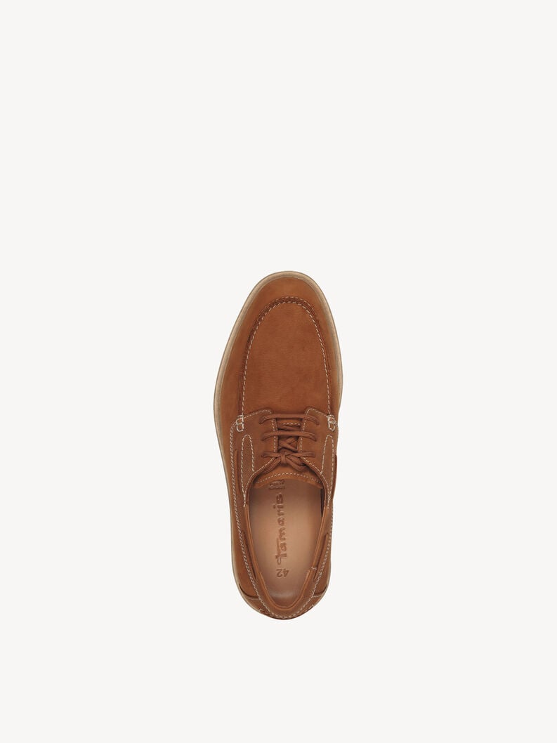 in pelle scarpe basse - marrone 1-13204-44-305 compra tamaris sandali con tacco online