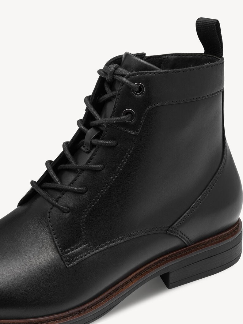 bootie in pelle - nero 1-15101-45-001 compra tamaris uomo ankle boots online