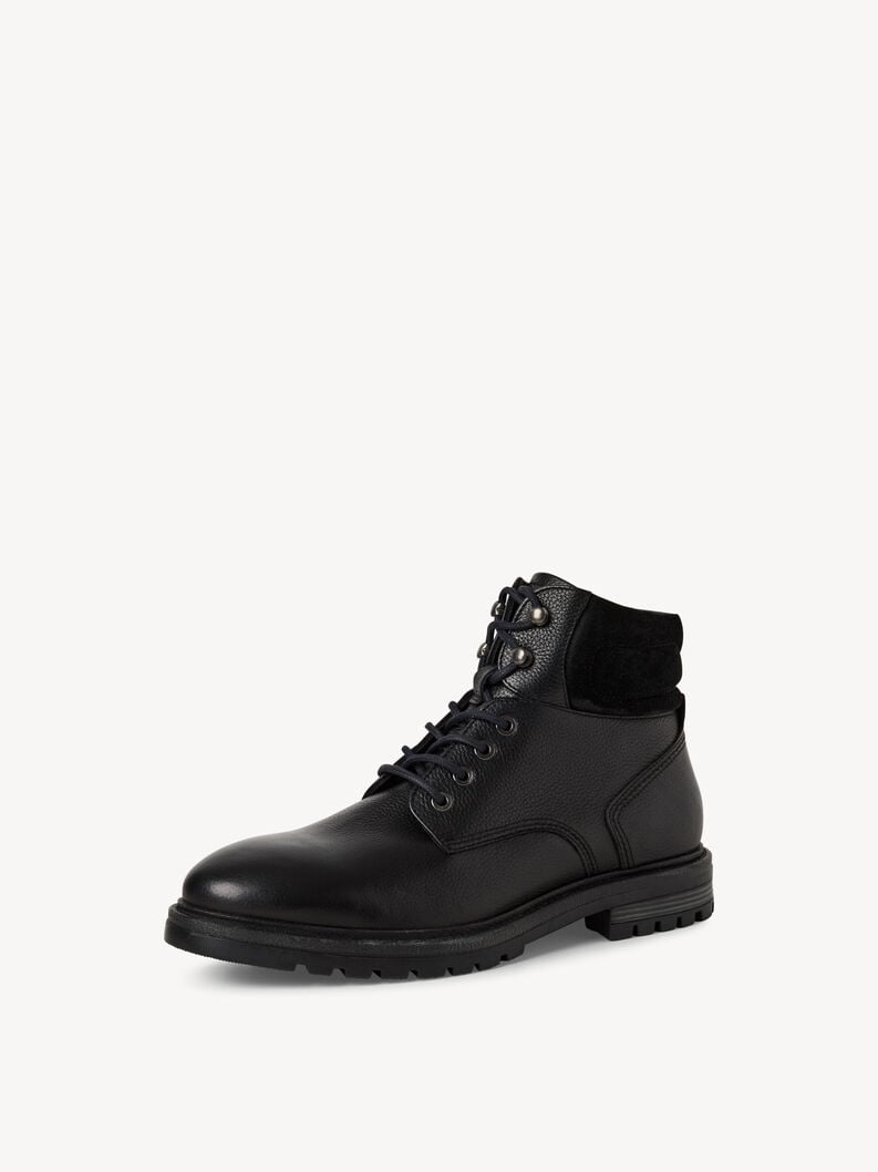 bootie in pelle - nero 1-15204-45-001 compra tamaris uomo ankle boots online