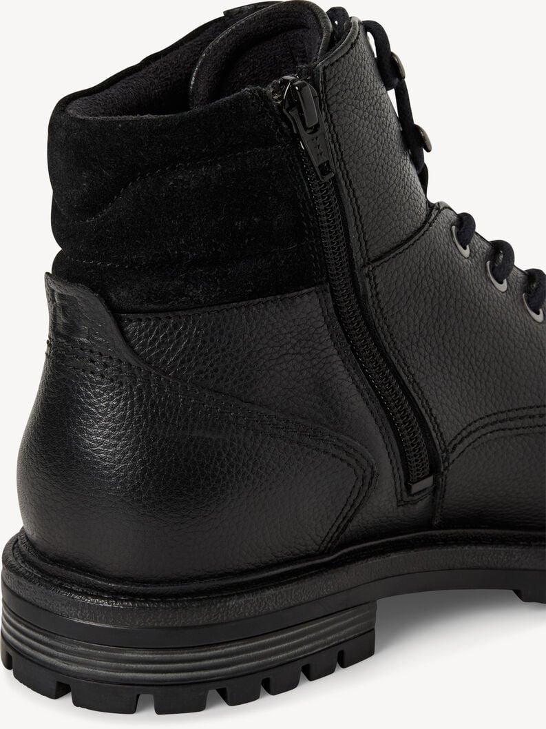 bootie in pelle - nero 1-15204-45-001 compra tamaris uomo ankle boots online