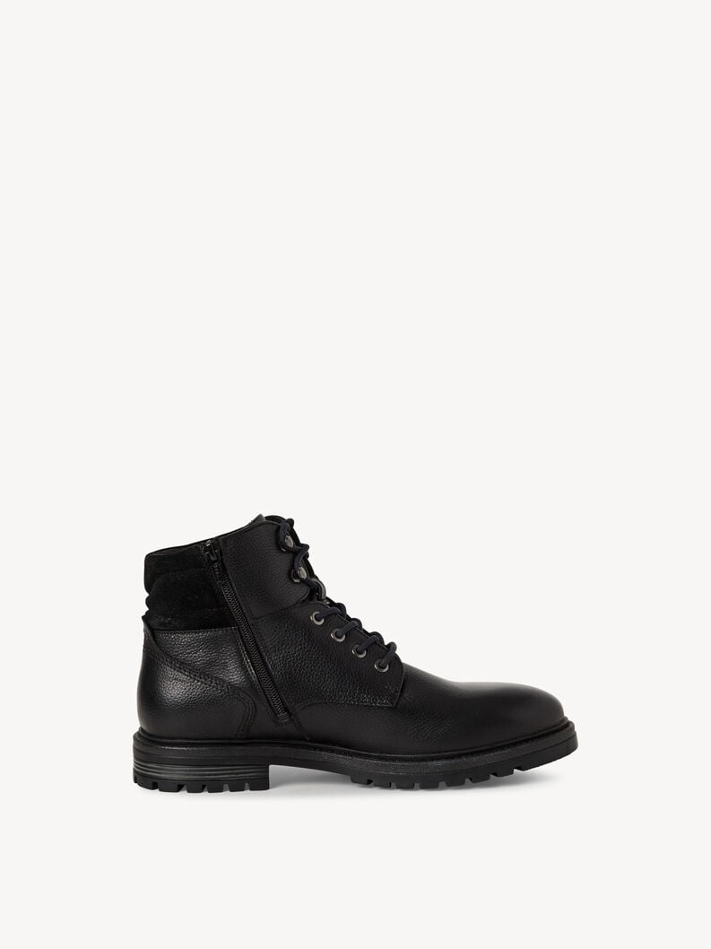 bootie in pelle - nero 1-15204-45-001 compra tamaris uomo ankle boots online