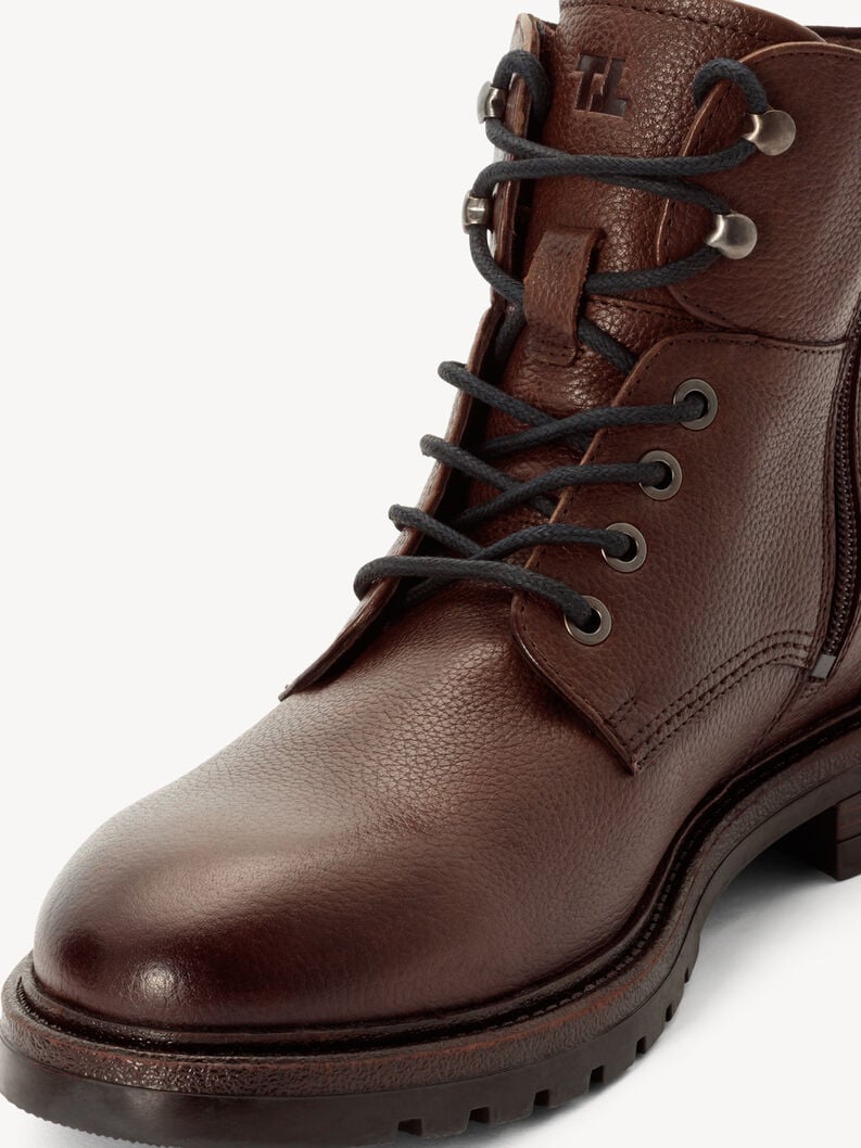 bootie in pelle - marrone 1-15204-45-326 compra tamaris uomo ankle boots online