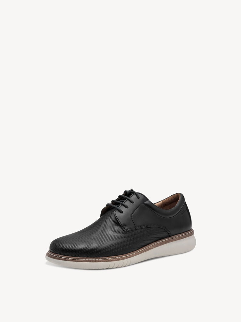 in pelle scarpe basse - nero 1-13201-44-001 compra tamaris sandali con tacco online