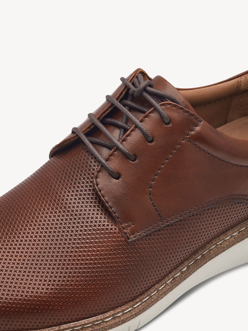 in pelle scarpe basse - marrone 1-13201-44-305 compra tamaris sandali con tacco online