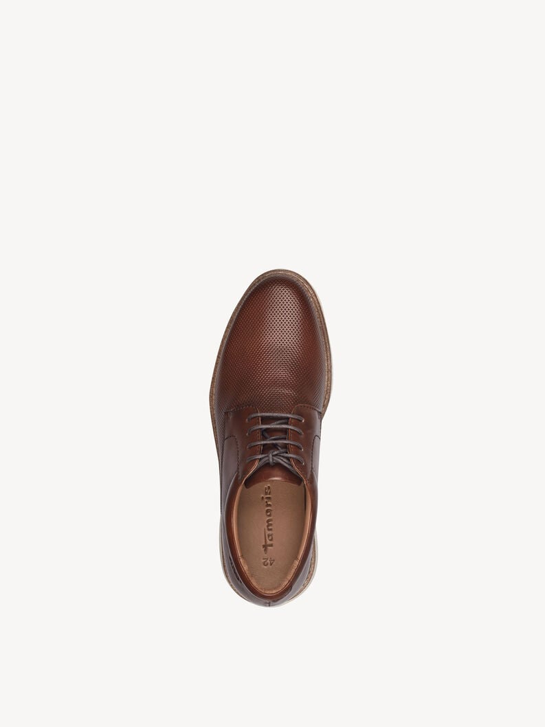in pelle scarpe basse - marrone 1-13201-44-305 compra tamaris sandali con tacco online