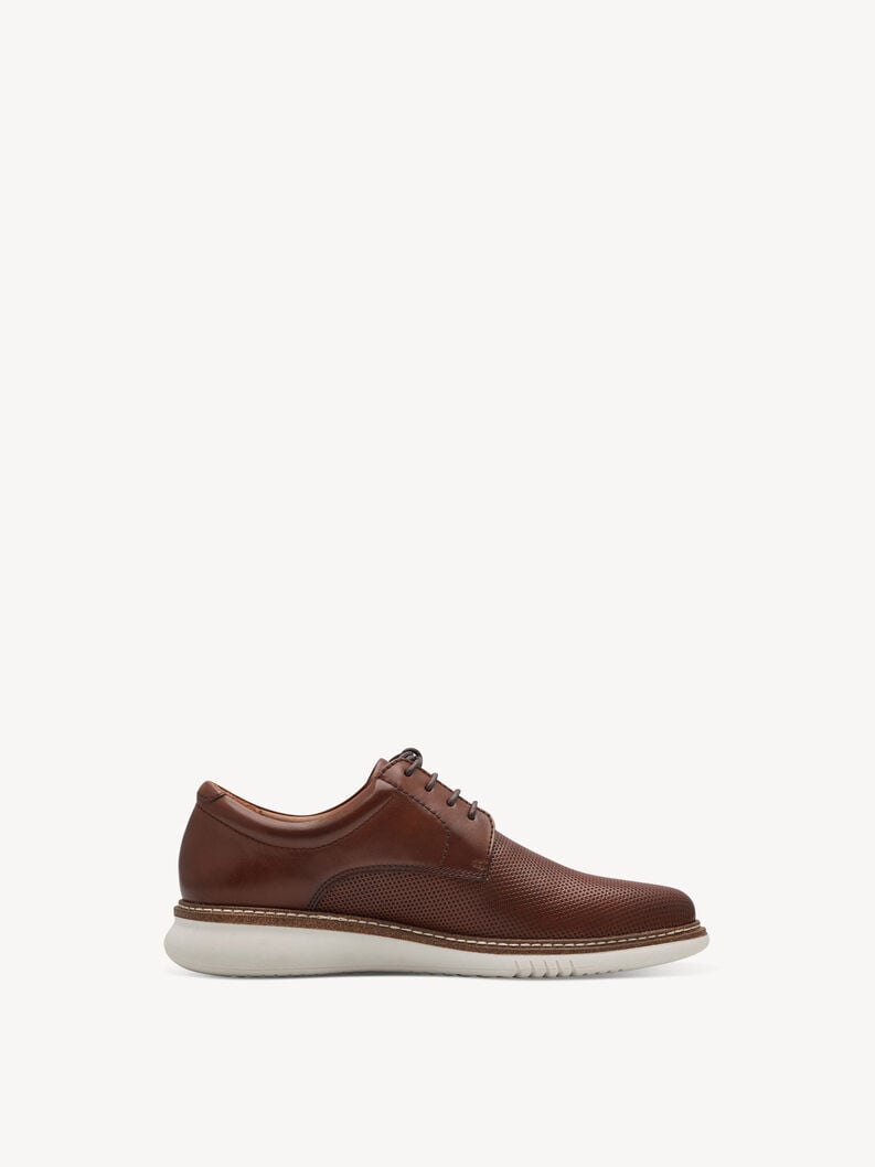 in pelle scarpe basse - marrone 1-13201-44-305 compra tamaris sandali con tacco online