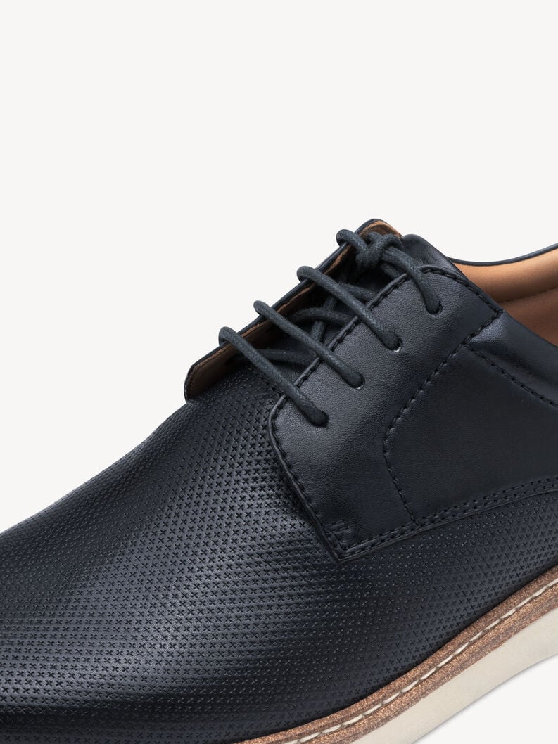 in pelle scarpe basse - blu 1-13201-44-805 compra tamaris sandali con tacco online