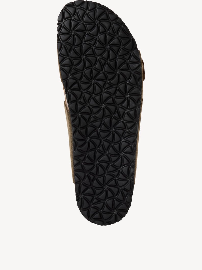 in pelle di mulo verde 1-17400-44-722 compra tamaris muli online