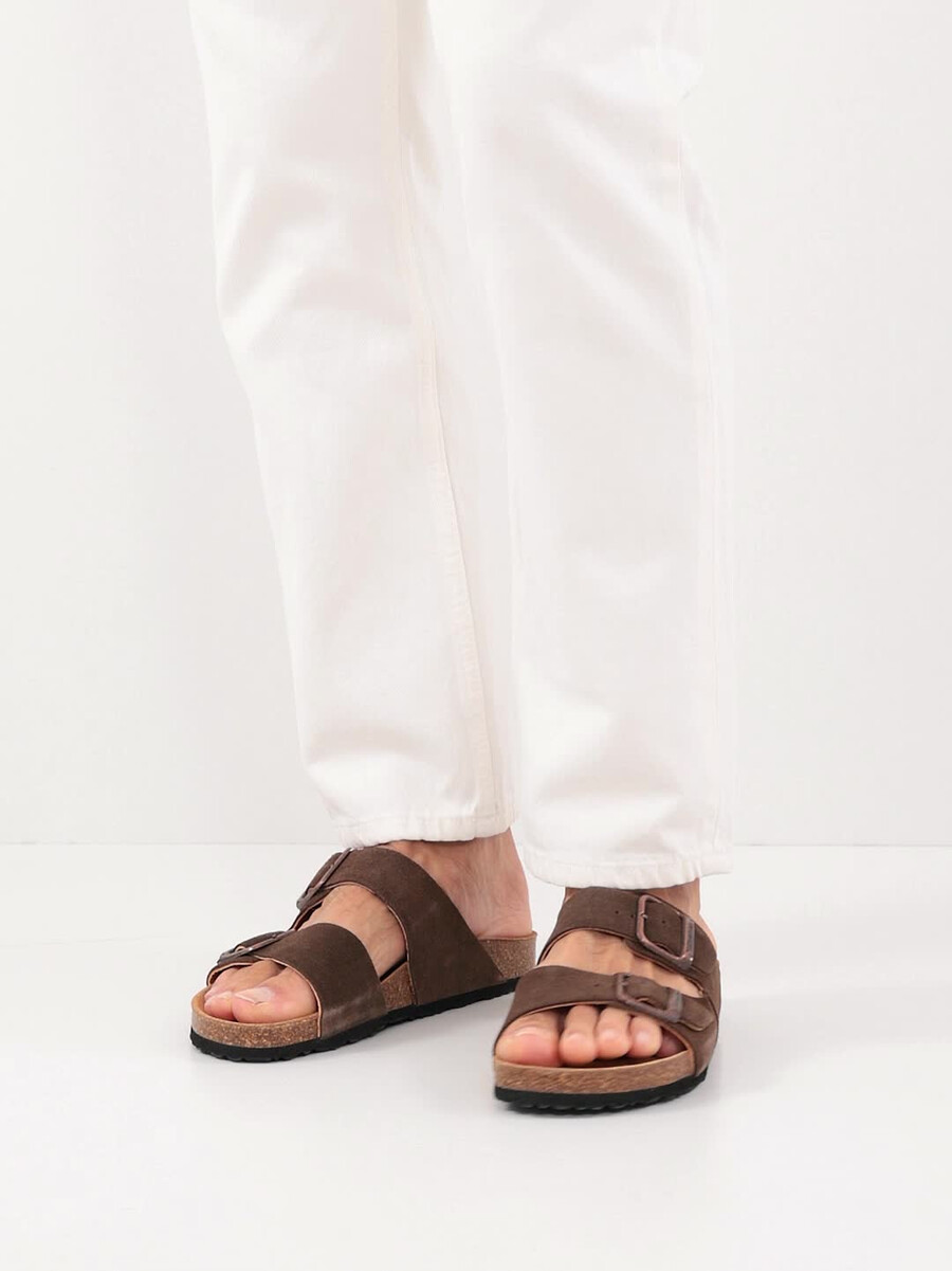 pelle di mulo - marrone 1-17400-44-304 compra tamaris muli online