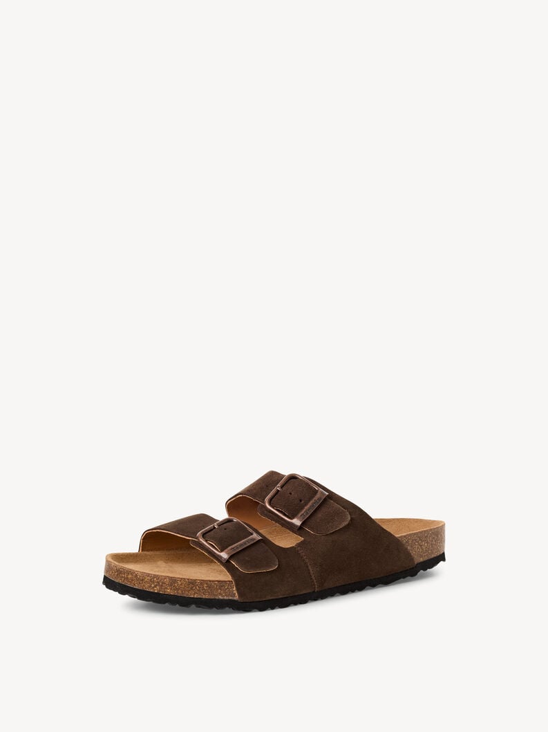 pelle di mulo - marrone 1-17400-44-304 compra tamaris muli online