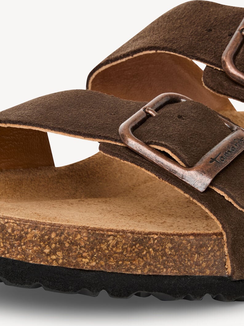pelle di mulo - marrone 1-17400-44-304 compra tamaris muli online