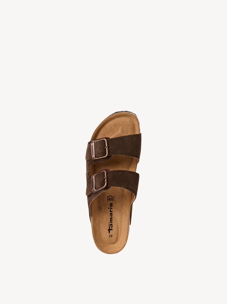 pelle di mulo - marrone 1-17400-44-304 compra tamaris muli online