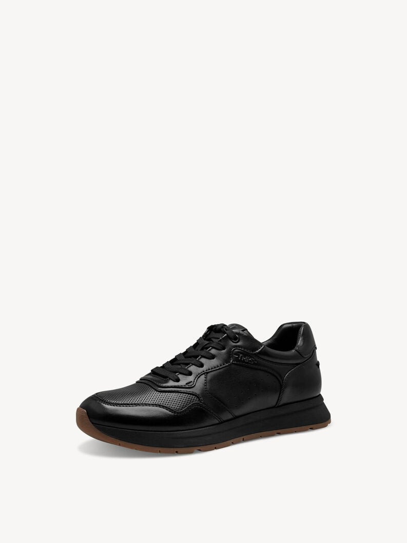 sneaker in pelle - nero 1-13602-42-0a1 compra tamaris sneakers online