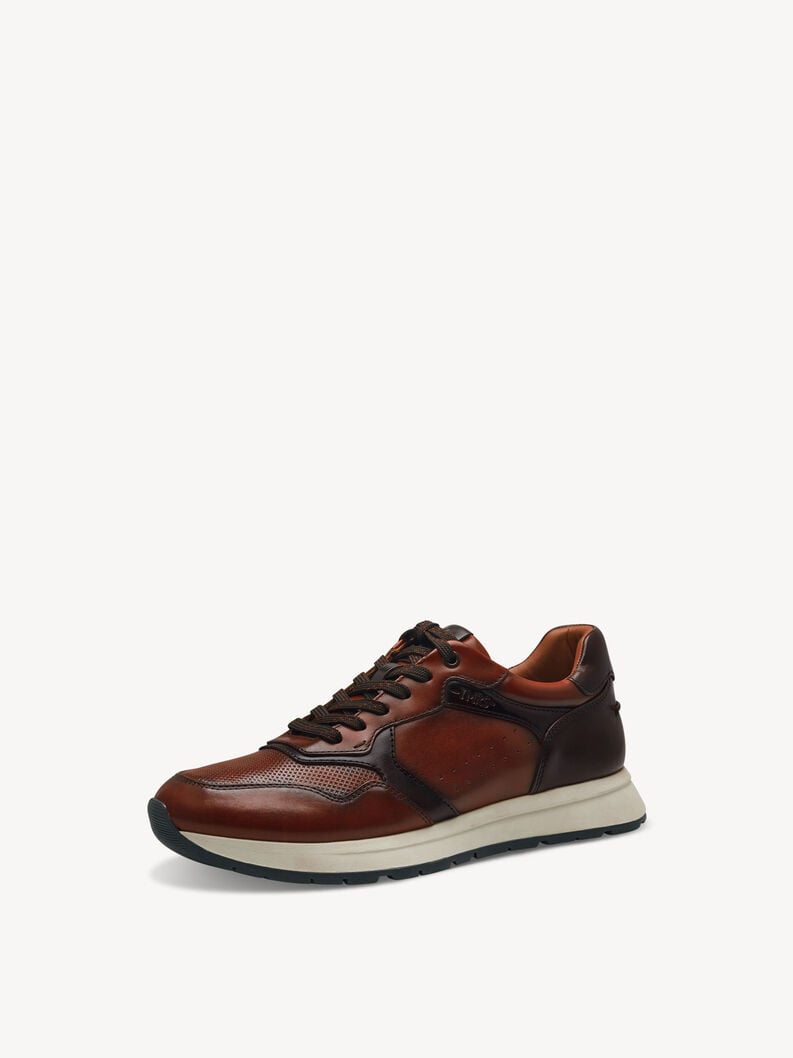 sneaker in pelle - marrone 1-13602-42-305 compra tamaris sneakers online