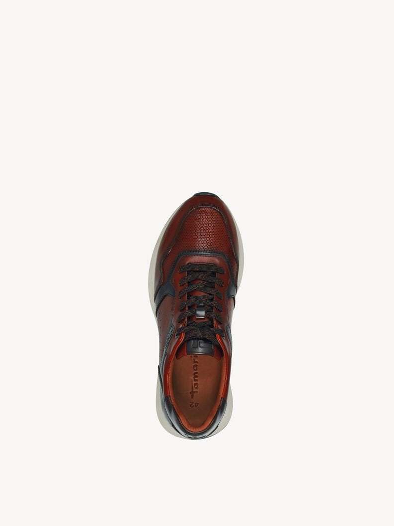 sneaker in pelle - marrone 1-13602-42-305 compra tamaris sneakers online