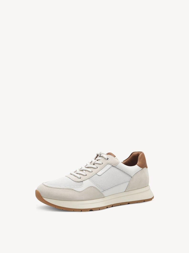sneaker in pelle - bianco 1-13603-44-100 compra tamaris sneakers online