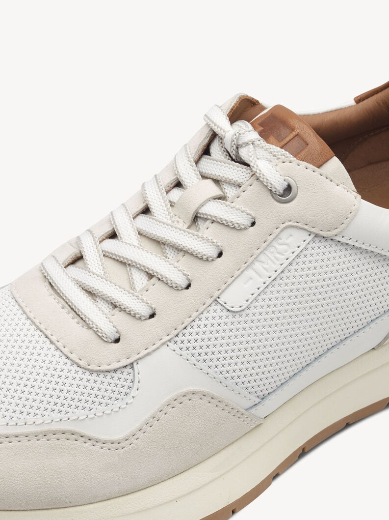 sneaker in pelle - bianco 1-13603-44-100 compra tamaris sneakers online