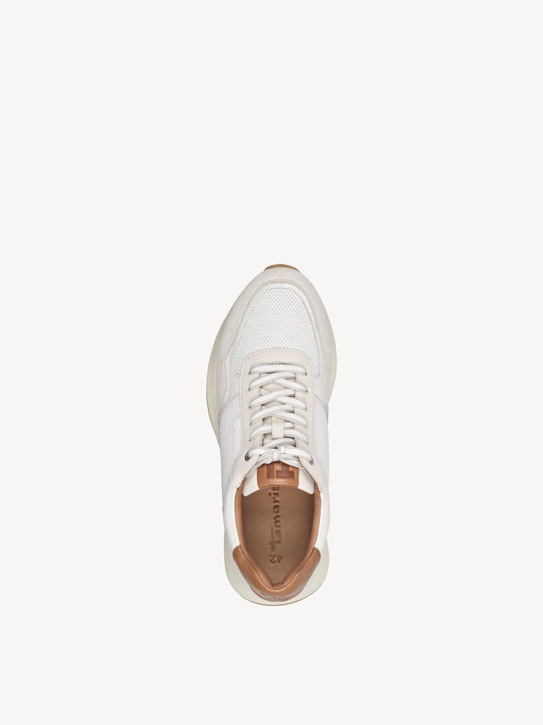 sneaker in pelle - bianco 1-13603-44-100 compra tamaris sneakers online