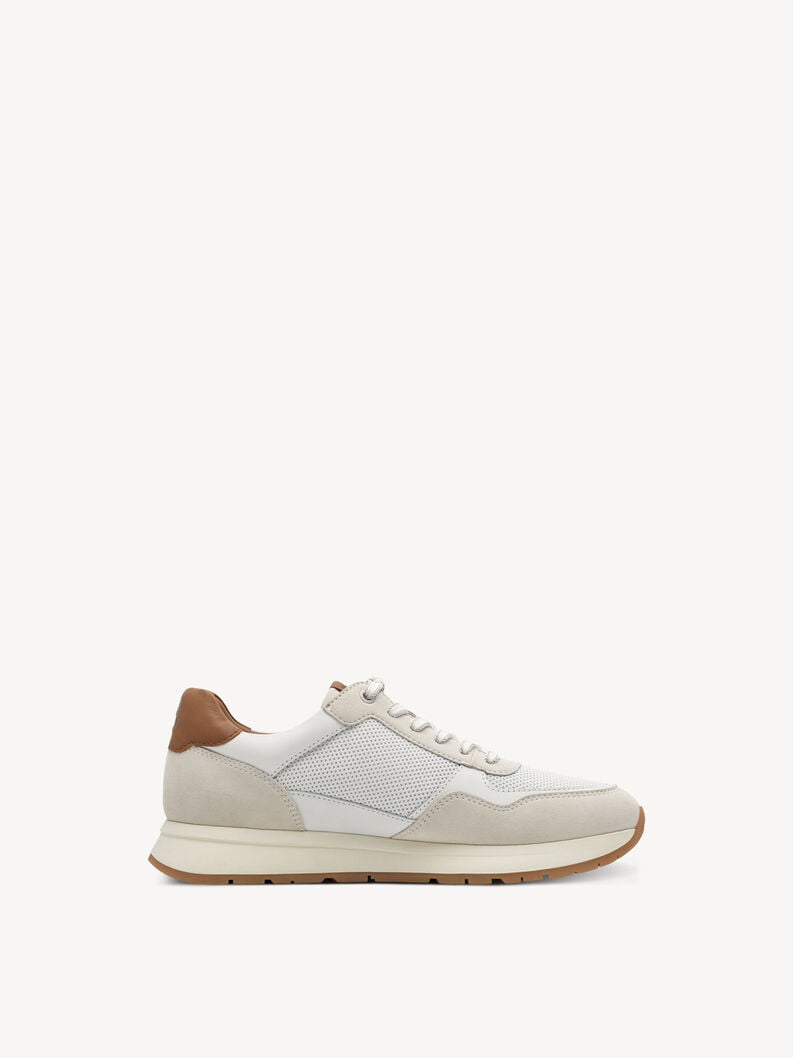 sneaker in pelle - bianco 1-13603-44-100 compra tamaris sneakers online