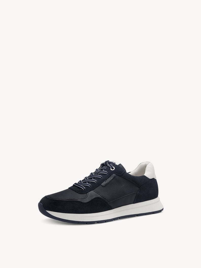 sneaker in pelle - blu 1-13603-44-805 compra tamaris sneakers online