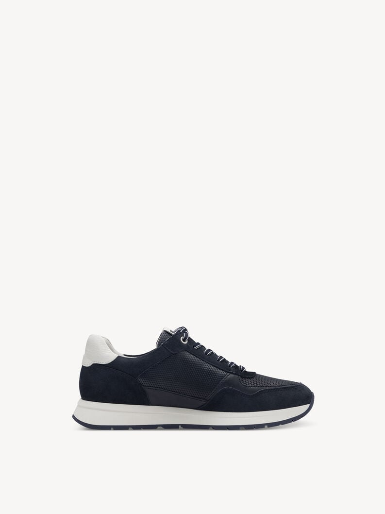 sneaker in pelle - blu 1-13603-44-805 compra tamaris sneakers online