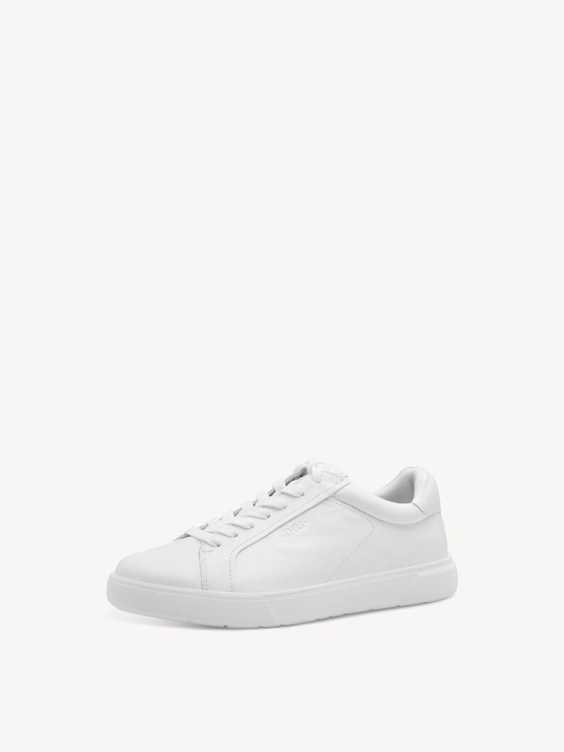 sneaker in pelle - bianco 1-13610-44-100 compra tamaris sneakers online