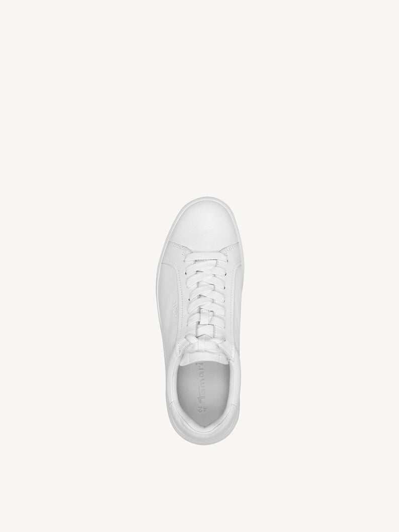 sneaker in pelle - bianco 1-13610-44-100 compra tamaris sneakers online