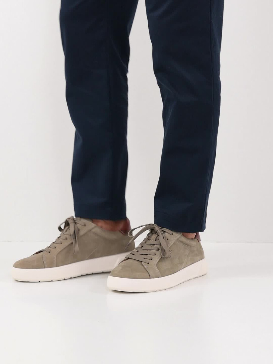 sneaker in pelle - verde 1-13610-44-722 compra tamaris sneakers online