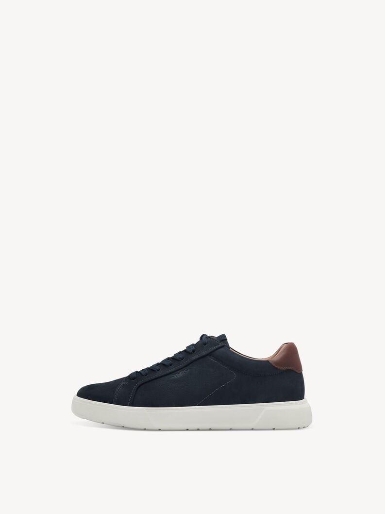 sneaker in pelle - blu 1-13610-44-805 compra tamaris sneakers online