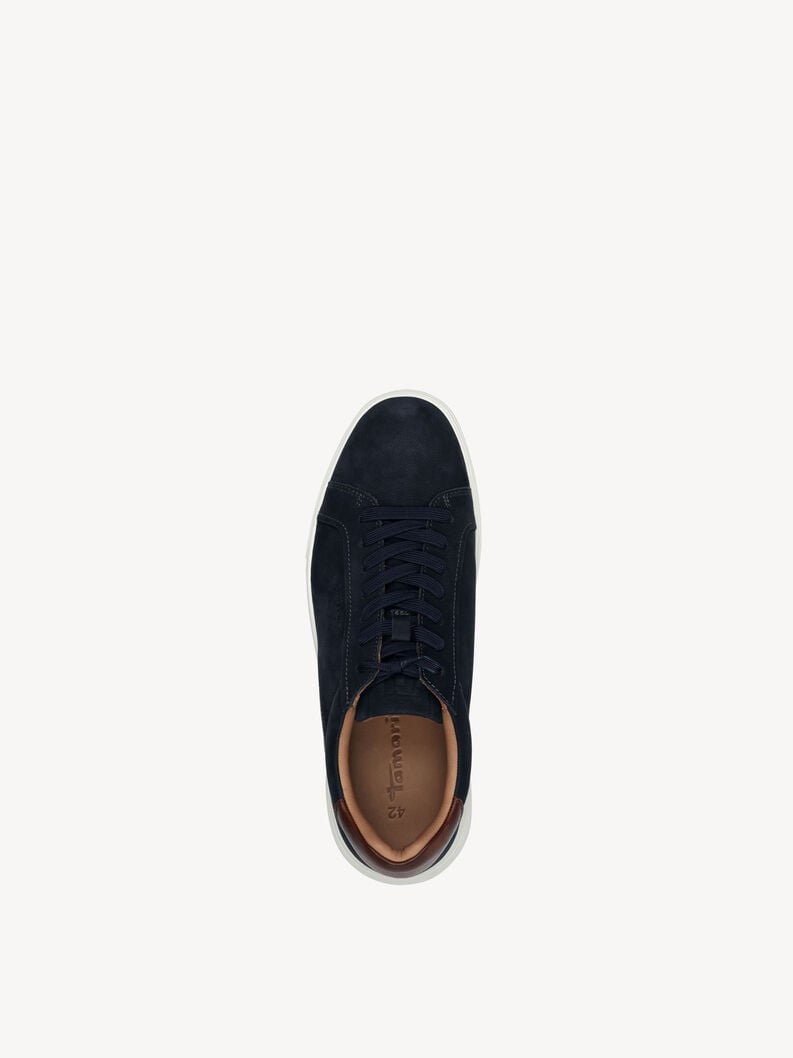 sneaker in pelle - blu 1-13610-44-805 compra tamaris sneakers online