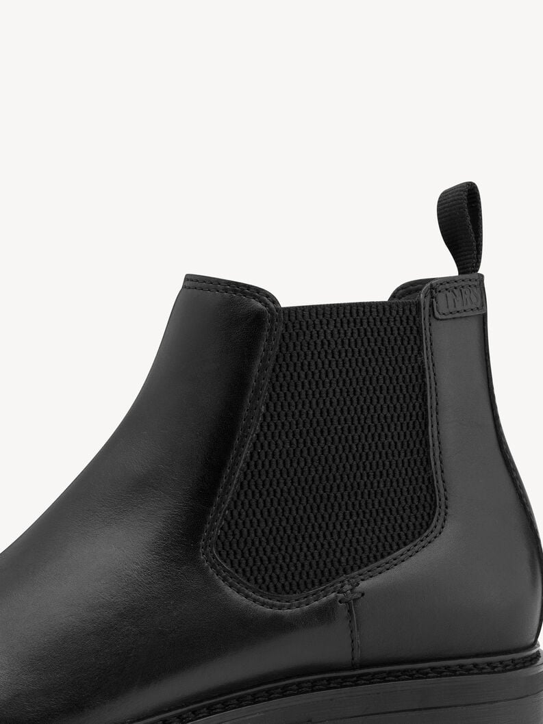 cuoio chelsea boot - nero 1-15301-45-001 compra tamaris uomo ankle boots online