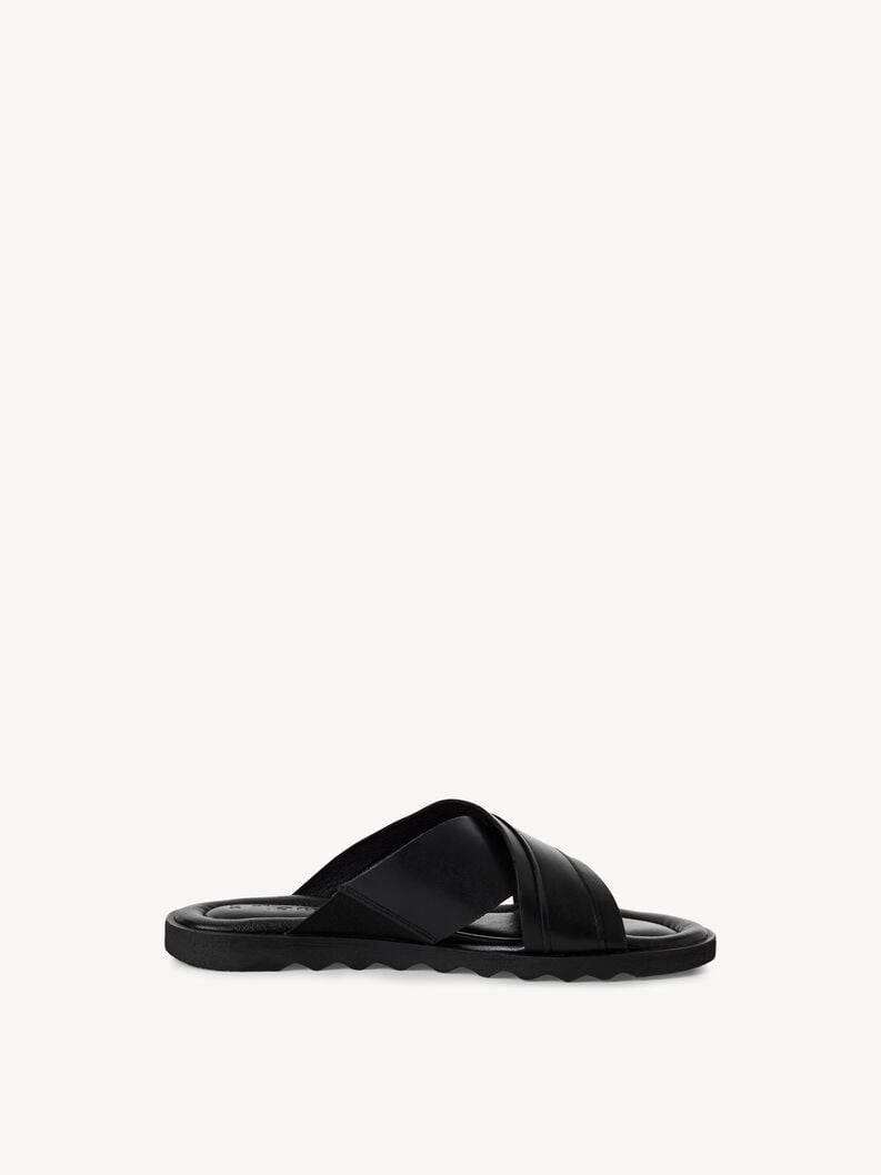 in pelle di mulo nero 1-27101-44-003 compra tamaris muli online