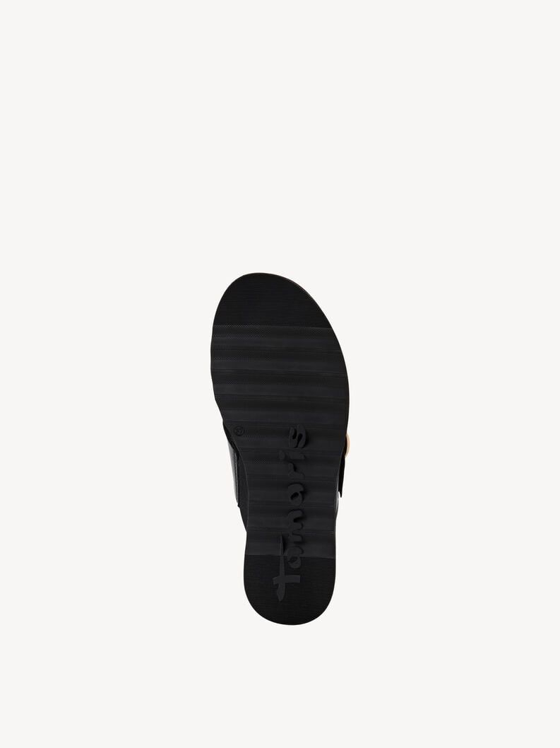 in pelle di mulo nero 1-27101-44-003 compra tamaris muli online