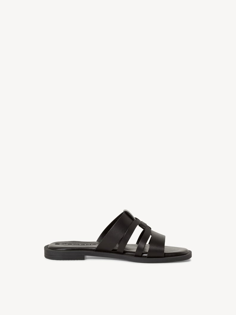 in pelle di mulo nero 1-27103-42-001 compra tamaris muli online