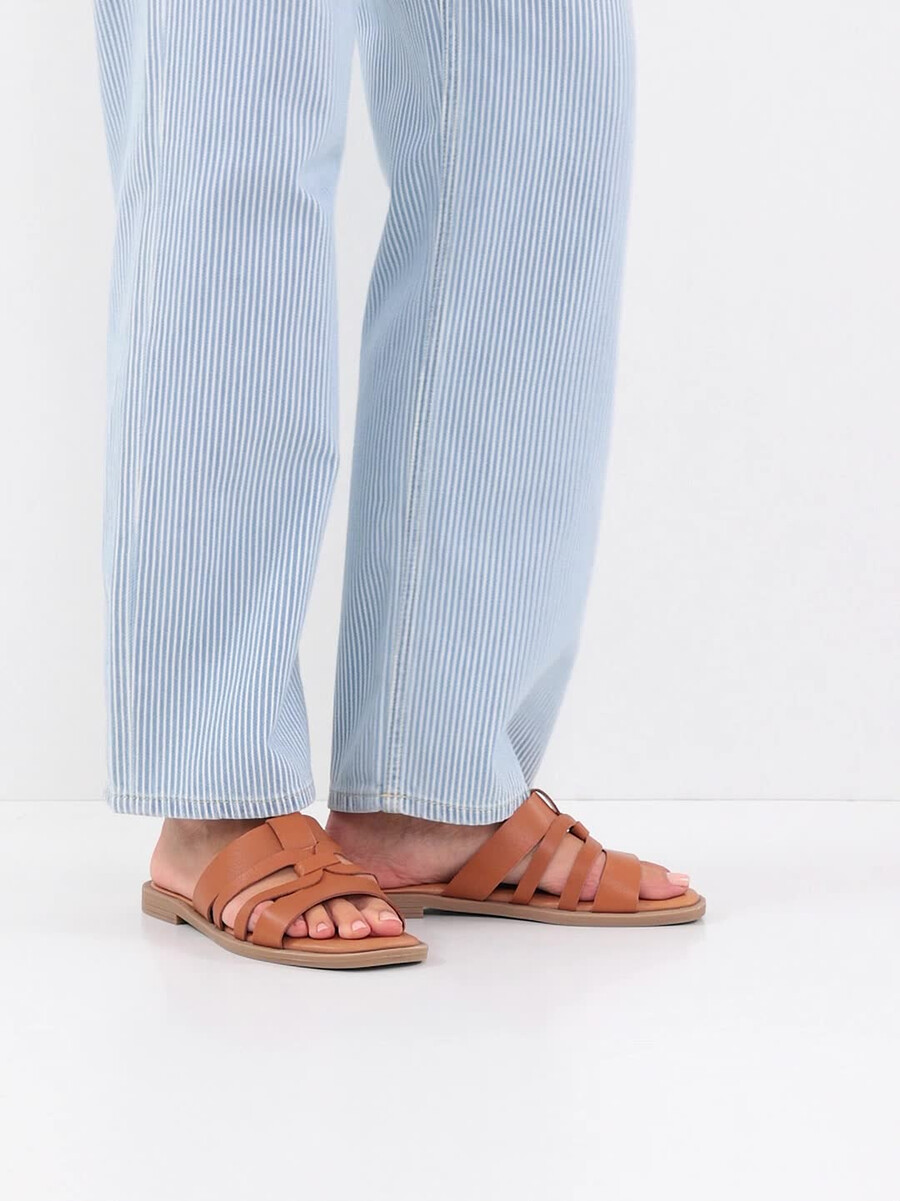 pelle di mulo - marrone 1-27103-42-455 compra tamaris muli online