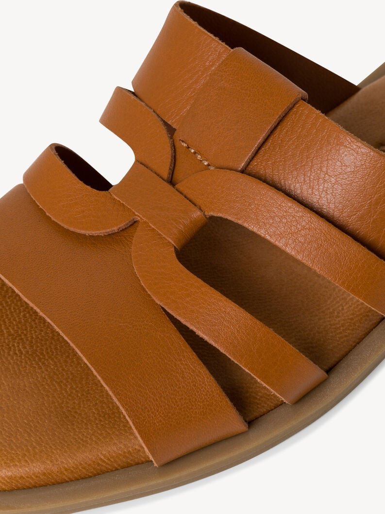 pelle di mulo - marrone 1-27103-42-455 compra tamaris muli online