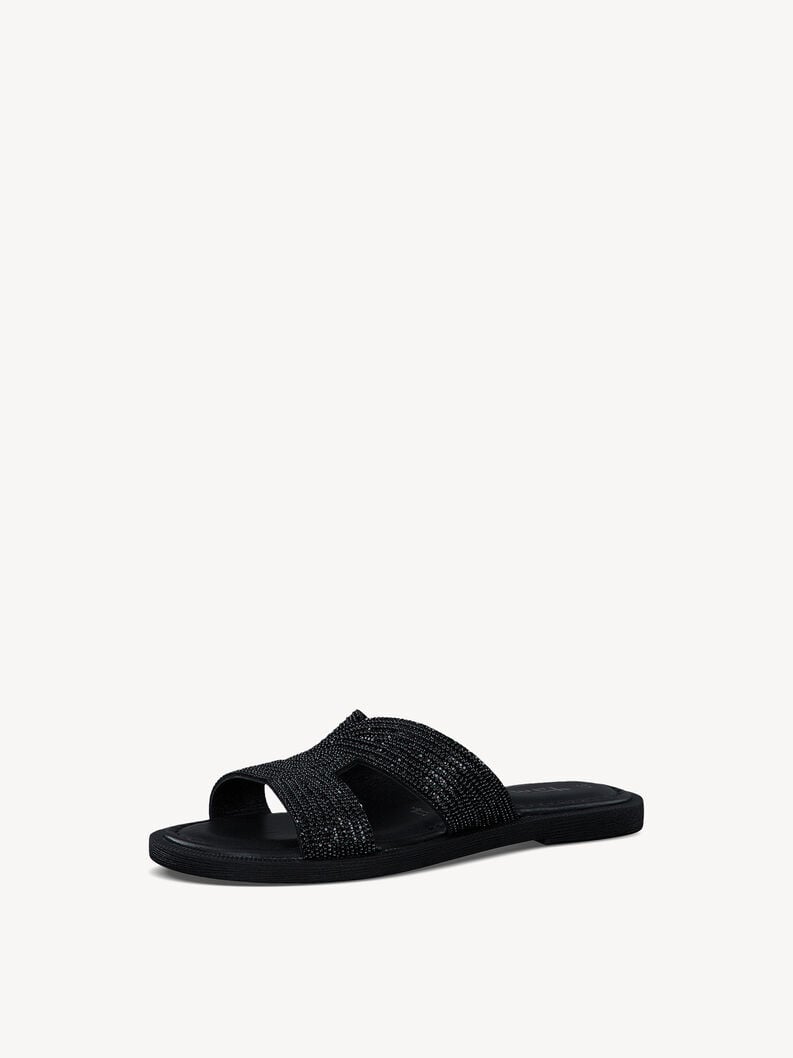 in pelle di mulo nero 1-27113-42-043 compra tamaris muli online