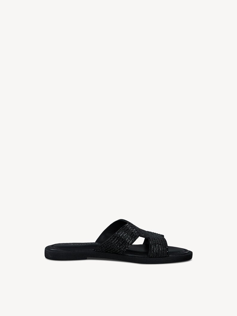 in pelle di mulo nero 1-27113-42-043 compra tamaris muli online