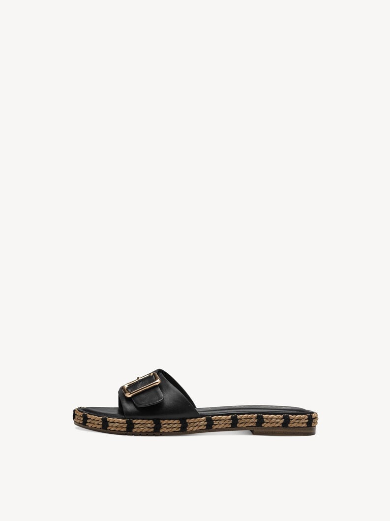 in pelle di mulo nero 1-27117-42-001 compra tamaris muli online