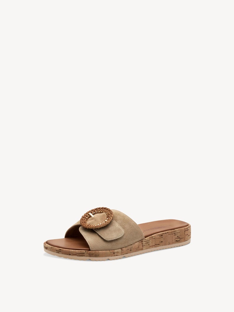 pelle di mulo - marrone 1-27123-44-435 compra tamaris muli online