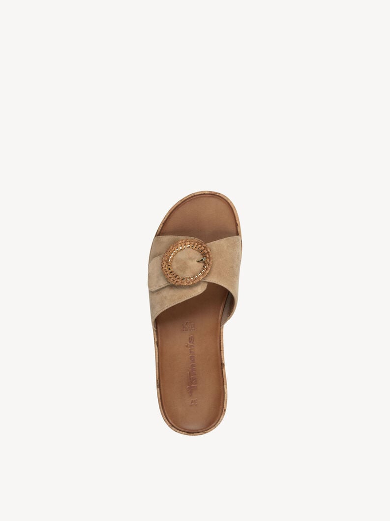 pelle di mulo - marrone 1-27123-44-435 compra tamaris muli online